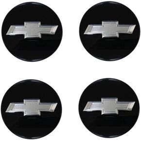 General Motors 4ea Set 22791586 Chevrolet Camaro Genuine Gloss Black Bowtie Wheel Center Cap