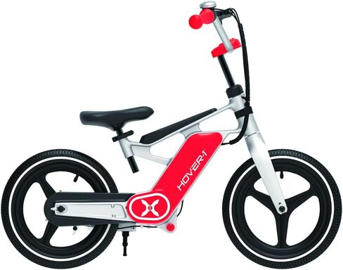 Hover-1 My First E-Bike، سرعة قصوى 8 ميلا في الساعة، نطاق 7.5 ميل، شاشة LED، إطارات هوائية مقاس 14 بوصة، فرامل إلكترونية وميكانيكية خلفية، للأطفال بعمر 8 سنوات فما فوق in Saudi Arabia