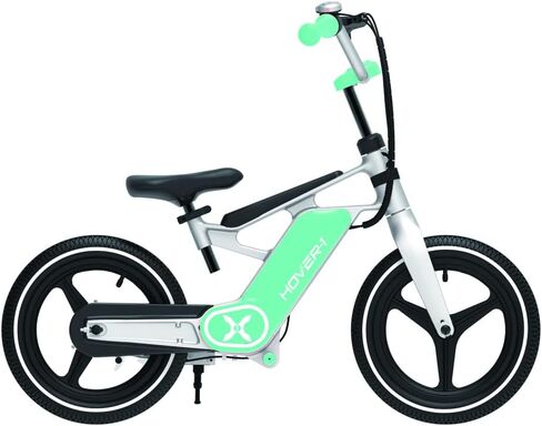 Hover-1 My First E-Bike، سرعة قصوى 8 ميلا في الساعة، نطاق 7.5 ميل، شاشة LED، إطارات هوائية مقاس 14 بوصة، فرامل إلكترونية وميكانيكية خلفية، للأطفال بعمر 8 سنوات فما فوق in Saudi Arabia