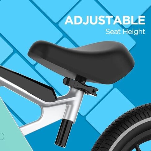 Hover-1 My First E-Bike، سرعة قصوى 8 ميلا في الساعة، نطاق 7.5 ميل، شاشة LED، إطارات هوائية مقاس 14 بوصة، فرامل إلكترونية وميكانيكية خلفية، للأطفال بعمر 8 سنوات فما فوق in Saudi Arabia