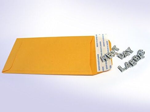 NextDayLabels - # 7 Coin Brown Kraft Envelopes, Peel & Seal, for Small Parts, Cash, Pack of 25 in Saudi Arabia