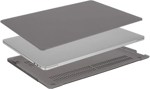 حافظة MOSISO متوافقة مع جهاز MacBook Pro مقاس 16 بوصة إصدار 2020 2019 A2141 مع شريط اللمس، وغطاء صلب من البلاستيك الواقي للغاية وغطاء لوحة المفاتيح، أسود in Kuwait