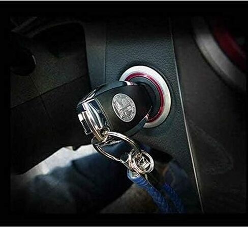 YEEBEY New Metal Badge Key Cover Compatible with A, B, C, E, S, G, SLK, GLK,CLA, CLS A/G Key Cover A0008900023 in Saudi Arabia