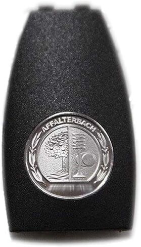 YEEBEY New Metal Badge Key Cover Compatible with A, B, C, E, S, G, SLK, GLK,CLA, CLS A/G Key Cover A0008900023 in Saudi Arabia