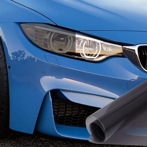 Ouzorp Headlight Taillight Vinyl Tint Wrap Extra-Wide 16 Inch x 48 Inch Roll in Saudi Arabia