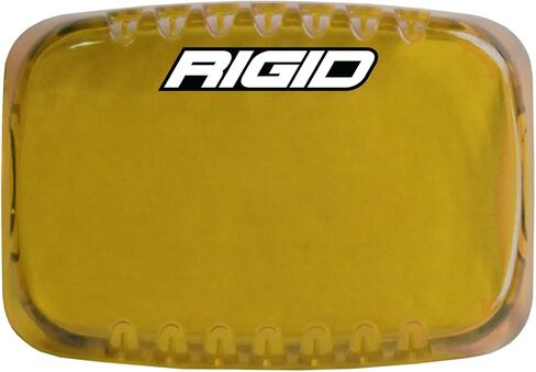 غطاء خفيف من سلسلة RIGID INDUSTRIES SR-M، غطاء خفيف للطرق الوعرة، بلاستيك بولي كربونات متين، سهل التركيب، غطاء خفيف سهل التركيب، حماية للضوء، ملحقات الطرق الوعرة (301933، أصفر) in Kuwait