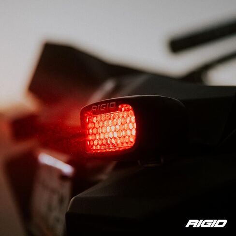 غطاء خفيف من سلسلة RIGID INDUSTRIES SR-M، غطاء خفيف للطرق الوعرة، بلاستيك بولي كربونات متين، سهل التركيب، غطاء خفيف سهل التركيب، حماية للضوء، ملحقات الطرق الوعرة (301933، أصفر) in Kuwait