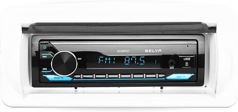 Belva Flip-Up Black Water-Resistant Marine Radio Cover/Radio Splash Guard in Kuwait
