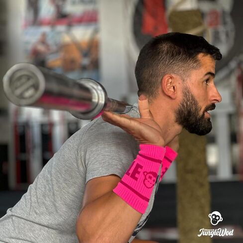 أغطية المعصم الرياضية من Jungle WOD - ضاغطة ومرنة للتدريب المتقاطع - الدعم وامتصاص العرق أثناء التدريبات. in Saudi Arabia