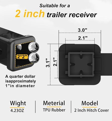 2 Inch Cat Galaxy Universe Trailer Hitch Cover,2'' Rubber Receiver Tube Hitch, Funny Truck Hitch Covers Receivers Plug Cap Compatible with Most Models for Boys Girls in Saudi Arabia