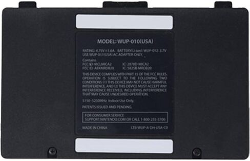 OEM Black Gamepad Battery Cover Replacement Lid door Kit Compatible With Wii U GamePad in Saudi Arabia