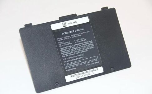 OEM Black Gamepad Battery Cover Replacement Lid door Kit Compatible With Wii U GamePad in Saudi Arabia