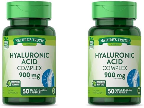Nature's Truth Hyaluronic Acid 900 mg Capsules, 50 Count in Saudi Arabia
