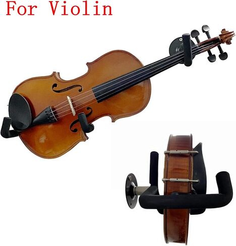 Luckyaa Ukulele/Bass/Violin Hanger Wall Mount Slatwall Horizontal Electric Guitar Holder Bass Stand Rack Hook in Saudi Arabia
