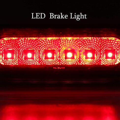 3rd Brake Light for 1997-2004 Ford F150 LED Third Rear Cargo Lamp High Mount Stop light Chrome Housing + Smoke Lens in Saudi Arabia