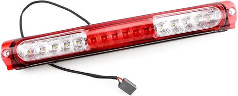 3rd Brake Light for 1997-2004 Ford F150 LED Third Rear Cargo Lamp High Mount Stop light Chrome Housing + Smoke Lens in Saudi Arabia