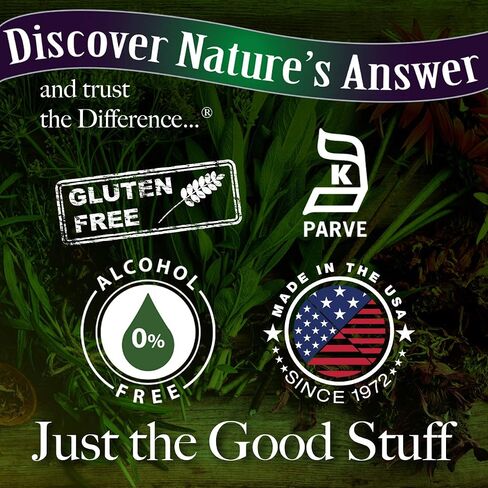 قطرات مستخلص سائل أوراق ستيفيا الخالية من الكحول من Nature's Answer، 2 أونصة سائلة من الغلوتين وقطرات ستيفيا موحدة خالية من الكحول | مُحلي طبيعي | مناسب لمرضى السكر | صديقة للكيتو in Saudi Arabia