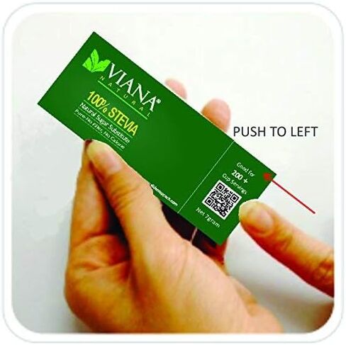 VIANA STEVIA - Guaranteed 100% Pure Granular Stevia Extract Rebaudioside-A (Reb-A) 97%, NO FILLERS, Pocket Size pack, Diet Weight Loss Aid - Pack of 2 in Saudi Arabia