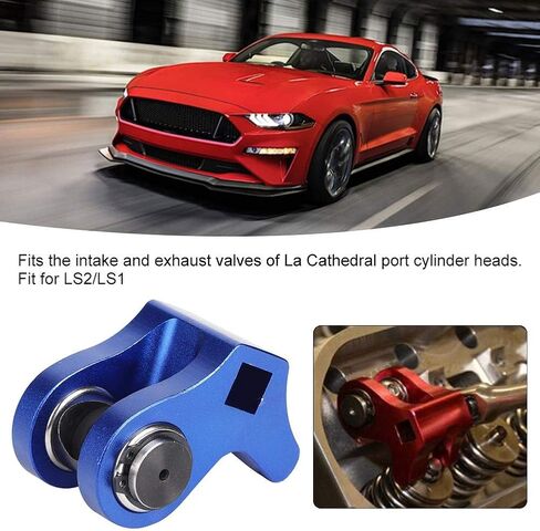 Valve Spring Compressor Tool, Car Modification LS Valve Spring Compressor Installation Tool With Screws Fit for LS1 LS2 (Black) in Kuwait