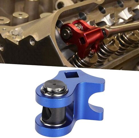 Valve Spring Compressor Tool, Car Modification LS Valve Spring Compressor Installation Tool With Screws Fit for LS1 LS2 (Black) in Kuwait