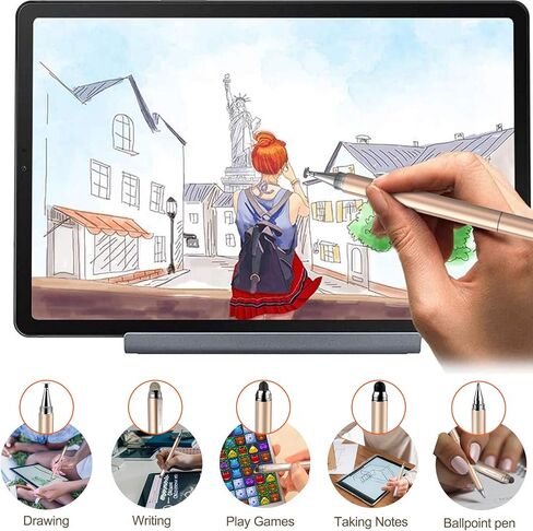 Penyeah Stylus Pen, 4 in 1 Stylus Pen for Touch Screens Everyday Use -Black in Saudi Arabia