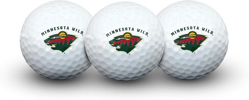 Team Effort NHL Unisex-Adult Golf Ball Pack of 3 in Saudi Arabia