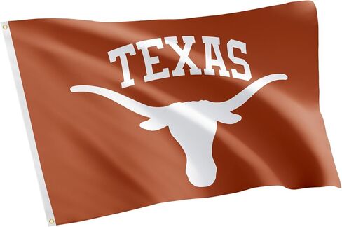 Desert Cactus University of Texas Flag Longhorns UT Austin Flags Banners 100% Polyester Indoor Outdoor 3x5 (Style 4) in Saudi Arabia