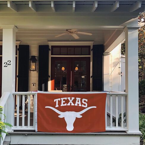 Desert Cactus University of Texas Flag Longhorns UT Austin Flags Banners 100% Polyester Indoor Outdoor 3x5 (Style 4) in Saudi Arabia