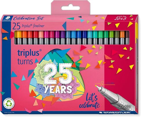STAEDTLER Color Pen Set, Set of 36 Assorted Colors (Triplus Fineliner Pens) in Saudi Arabia