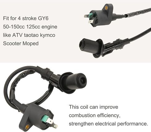 CDI صندوق 6 دبوس ملف الإشعال شرارة التوصيل منظم الجهد لGY6 150cc محرك سكوتر الدراجة جزء لTomberlin Crossfire 150R Spiderbox American Sportworks 150 GTS 150cc Go Karts in Kuwait