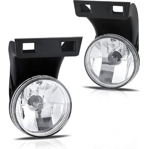AUTOSAVER88 Fog Lights Compatible with 1994-2001 Dodge Ram 1500/1994 1995 1996 1997 1998 1999 2000 2001 2002 Dodge Ram 2500 / Ram 3500 Fog Lamps Replacement (Only fit Without Sport Package model)