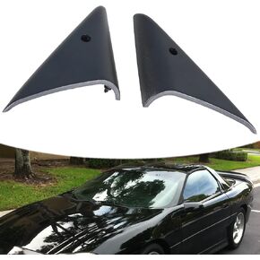 munirater 1 Pair Power Mirror Bezel Triangle Trim Panels Left and Right Replacement for 1993-2002 Camaro Firebird 10235278 10235279