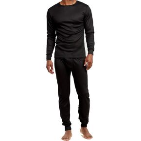 Men's Two Piece Thermal Set Waffle Knit Warm Winter Underwear
