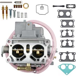15003-2766 Carburetor kit Compatible with Kawasaki Mule 3000 3010 3020 2001-2008 Trans 4x4 CARB Replaces 11060-2479 11060-2478 11060-2477 11061-2091 11060-2087 11060-2088