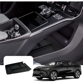 LFOTPP 2023 2024 BZ4X Center Console Organizer Tray Lower for 2023 2024 BZ4X[XLE/Limited] Accessories Armrest Tray Storage Box Black
