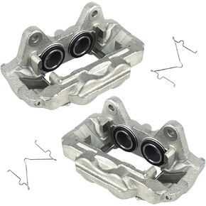KUSATEC 192766 192767 Front Disc Brake Caliper with Bracket fit for Toyota 4Runner, Lexus GX470 2003 2004 2005 2006 2007 2008 2009, Both Driver Passenger Side