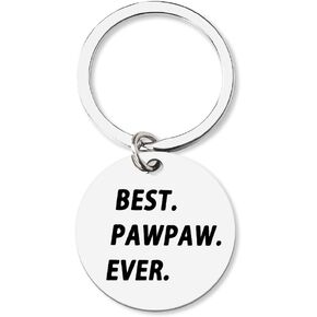Best Pawpaw Ever Keychain Gifts for Dad Grandpa Fathers Father's Day Gift for Father Grandfather Birthday Gifts for Pawpaw Retirement Gifts for Papa Appreciation Gift for Pawpaw Gifts for Men