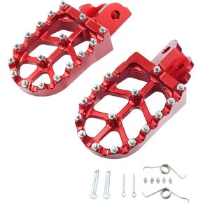 Motorcycle CNC Foot Pegs Foot Pedals Rests Footpegs For CRF110F CRF 110 F CRF110 2013-2024 CRF125F CRF 125 F CRF125 125F 2014-2024 Dirt Pit Bike