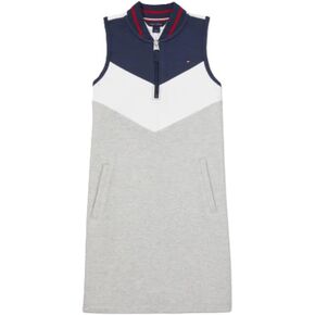 Tommy Hilfiger Girls' Colorblock Chevron Dress