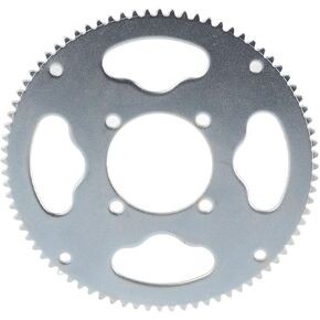 Keenso 25H Rear Sprocket, High Strength Steel 54mm Sprocket 80 Teeth Sprocket 25H 80T Rear Sprocket for 47cc 49cc Dirt Bike ATV Quad Minimoto Motorcycle