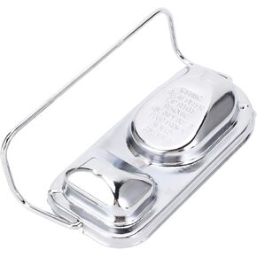 Master Cylinder Cover, Chrome Brake Master Cylinder Cover Replacement with Bail for Style 1973 ‑ 1983