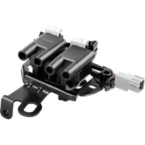 حزمة ملف الإشعال NPAUTO متوافقة مع L4 2.0 2003 2004 2005 2006 Hyundai Elantra, 2005 2006 2007 2008 2009 Tucson, 04-08 Tiburon, 04-09 Kia Spectra 5, 05-07 Sportage