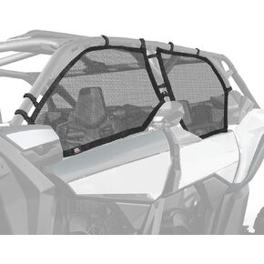 KEMIMOTO X3 Max Window Nets X3 4 Door Nets Compatible with Can-Am Maverick X3 Max 2017-2025 Upper Door Side Windscreen Mesh