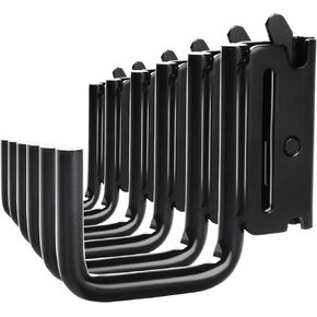 8 Pieces E Track J Hooks Heavy Duty J Hook Fitting with Spring Fitting Attachments for Enclosed Trailer, Cargo Van and Semi-Trucks Trailer