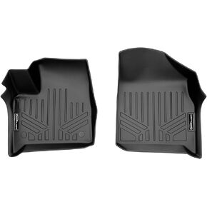 SMARTLINER Custom Fit Floor Mats 1st Row Liner Set Black Compatible with 2018-2023 Chevrolet Traverse - All Models