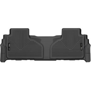 Husky Liners X-act Contour Floor Mats | Fits 2021-2024 Chevrolet Suburban & Chevrolet Tahoe; 2021-2024 GMC Yukon (Includes XL) | 2nd Row, 1-pc Black - 55871