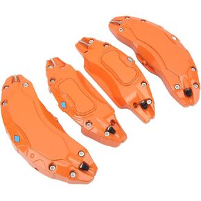 Brake Caliper Cover, Caliper Trim Bright Color Stylish High Strength 4PCS for Model Y 19 20in Wheels Hub (Orange)