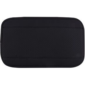 وسادة مسند ذراع السيارة، وسادة مسند ذراع تلقائية، جلد PU أسود مقاوم للماء وسادة وحدة التحكم المركزية مسند ذراع السيارة غطاء صندوق مقعد حامي لمعظم المركبات وسيارات الدفع الرباعي والشاحنات والسيارات (أسود) in Kuwait