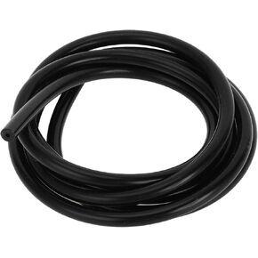 Silicone Vacuum Tubing Hose Engine 6FT 1/8" 3mm ID 2.5mm Thickness for Ford Automotive Vacuum Line Silicone Black High Temperature