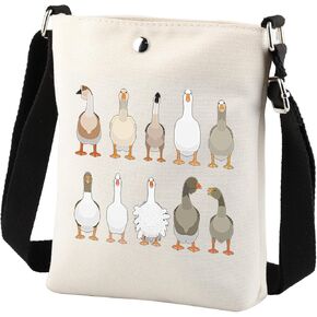 Goose Crossbody Bag Goose Gifts Goose Lover Gifts Cute Goose Gifts Goose Owner Gift Goose Farmer Animal Gifts Cell Phone Bag